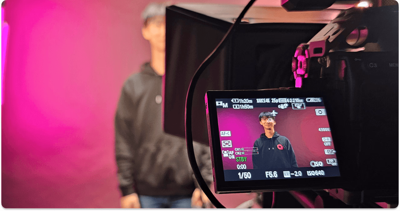 behind the scenes