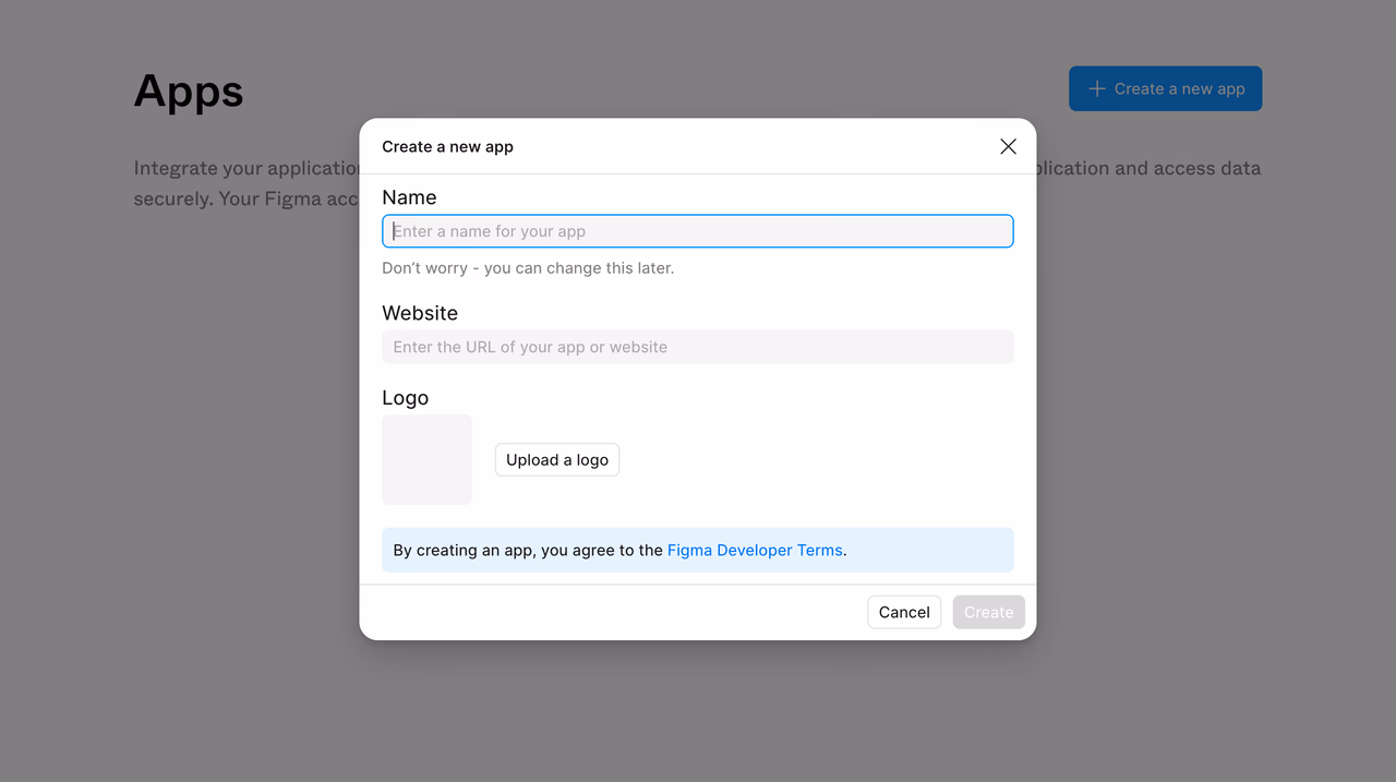 Figma Create App