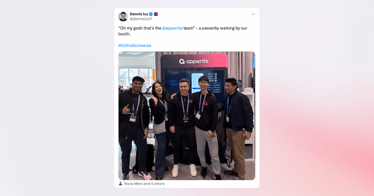 Dennis github universe event