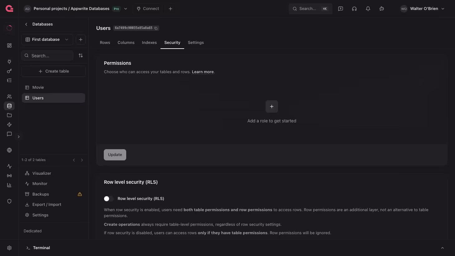 permissions-row-security