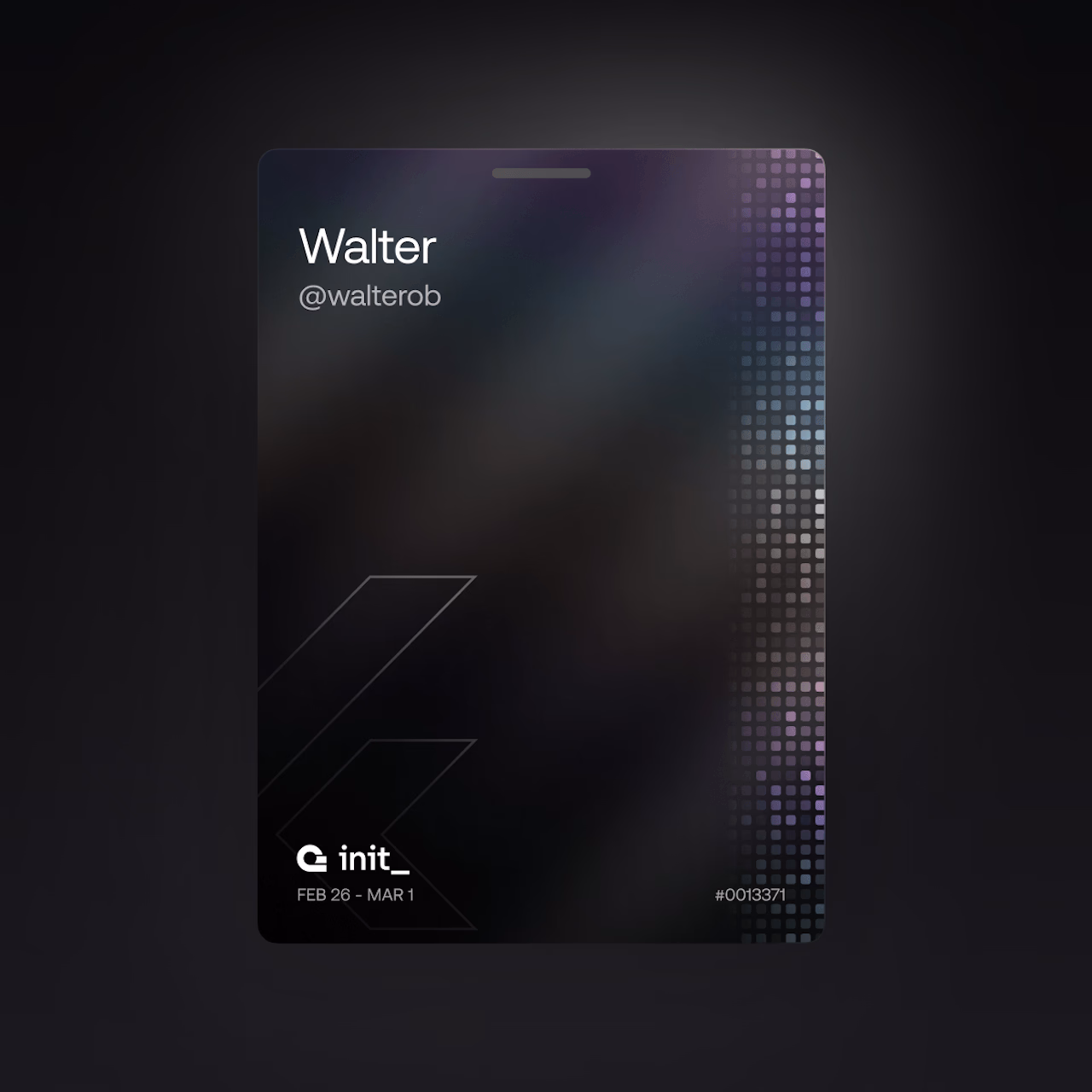 Init contributors ticket