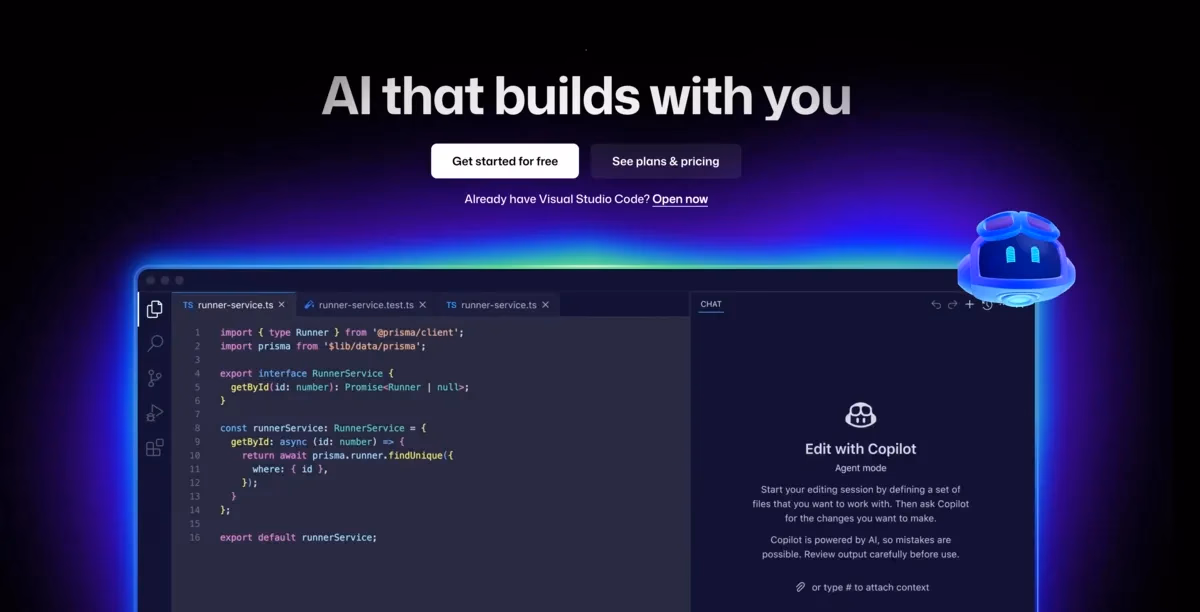 GitHub Copilot in VS Code