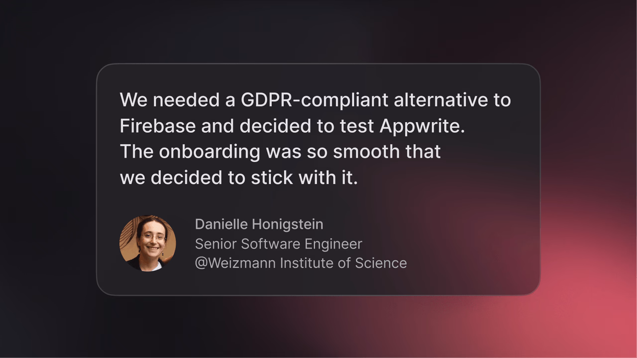 GDPR-compliant alternative to Firebase