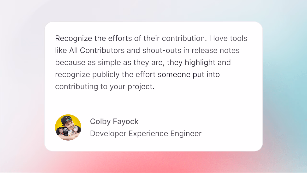 Colby Fayock quote 2