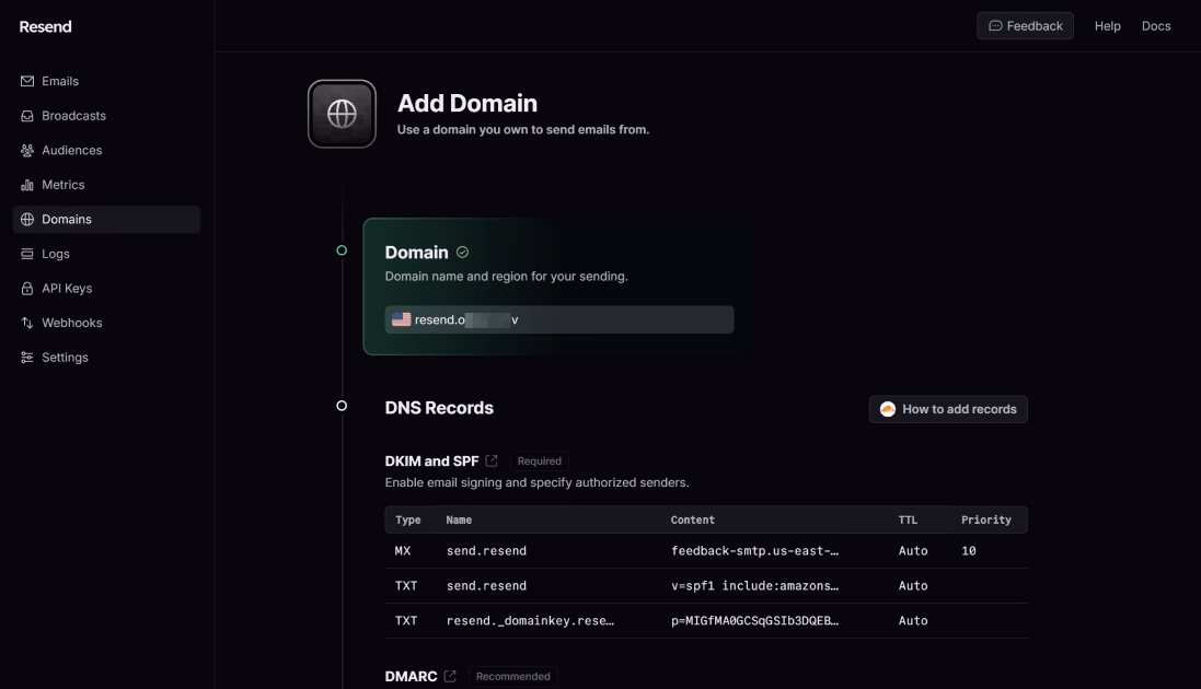 Verify your domain