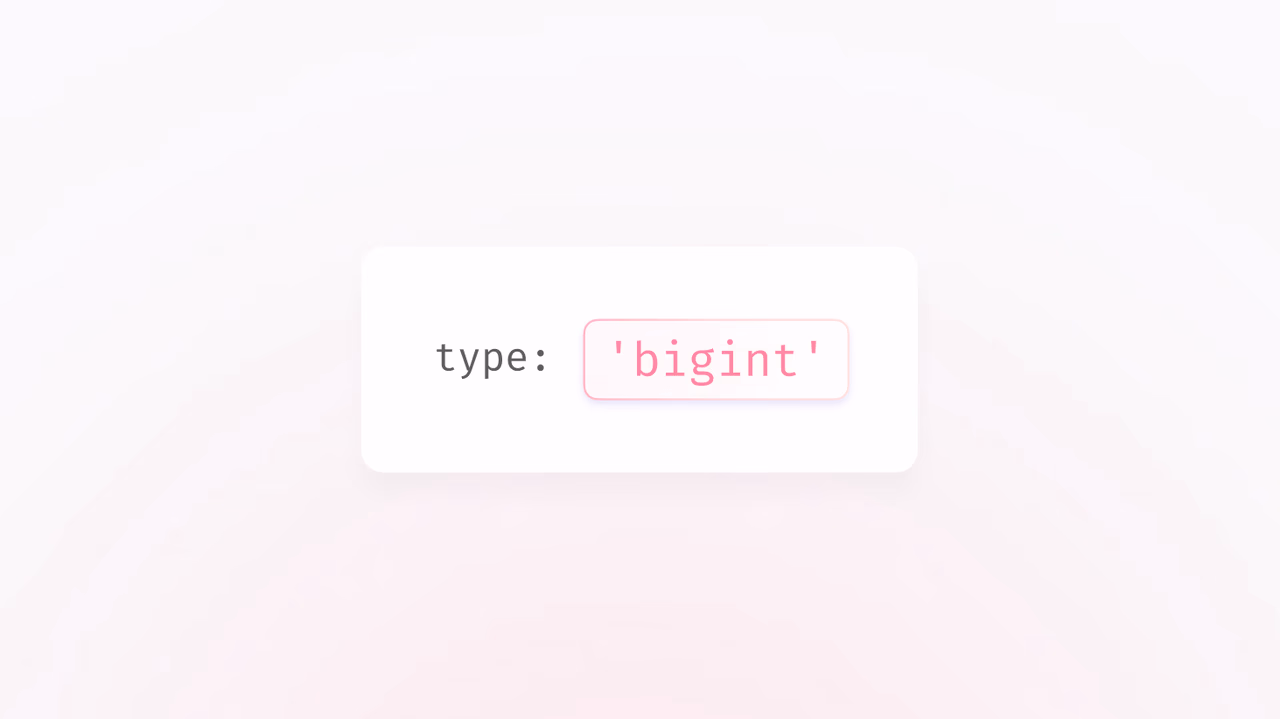 BigInt columns