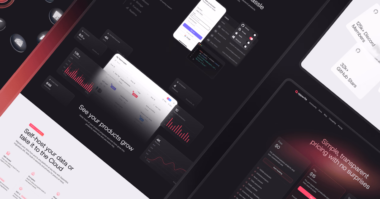 Appwrite's new website