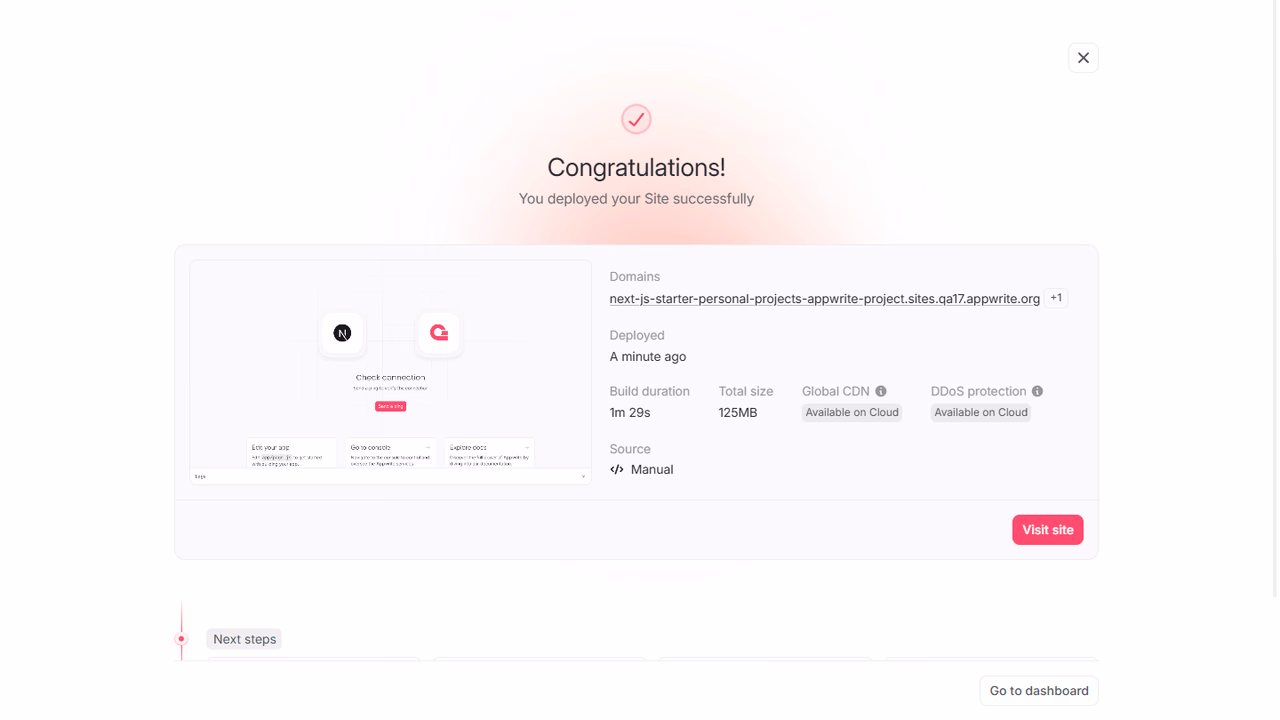 Congratulations