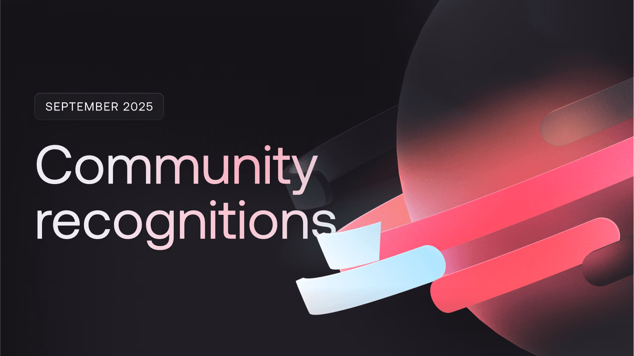 Community recognitions