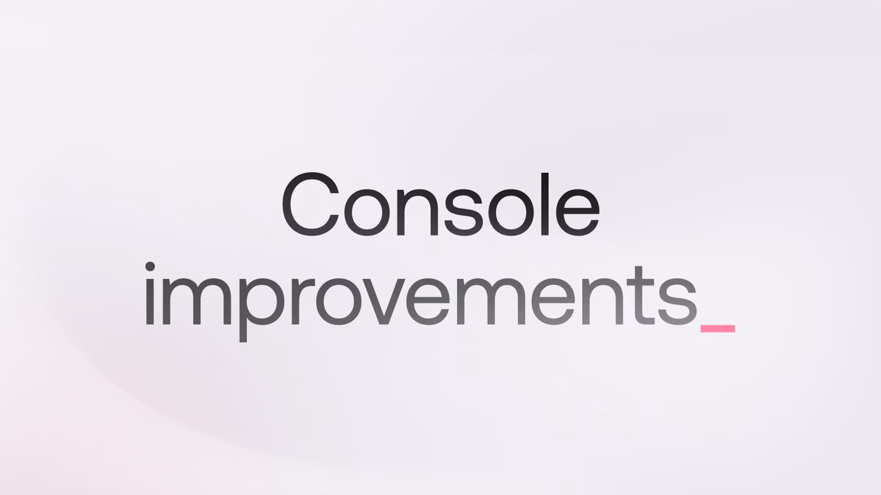 Console