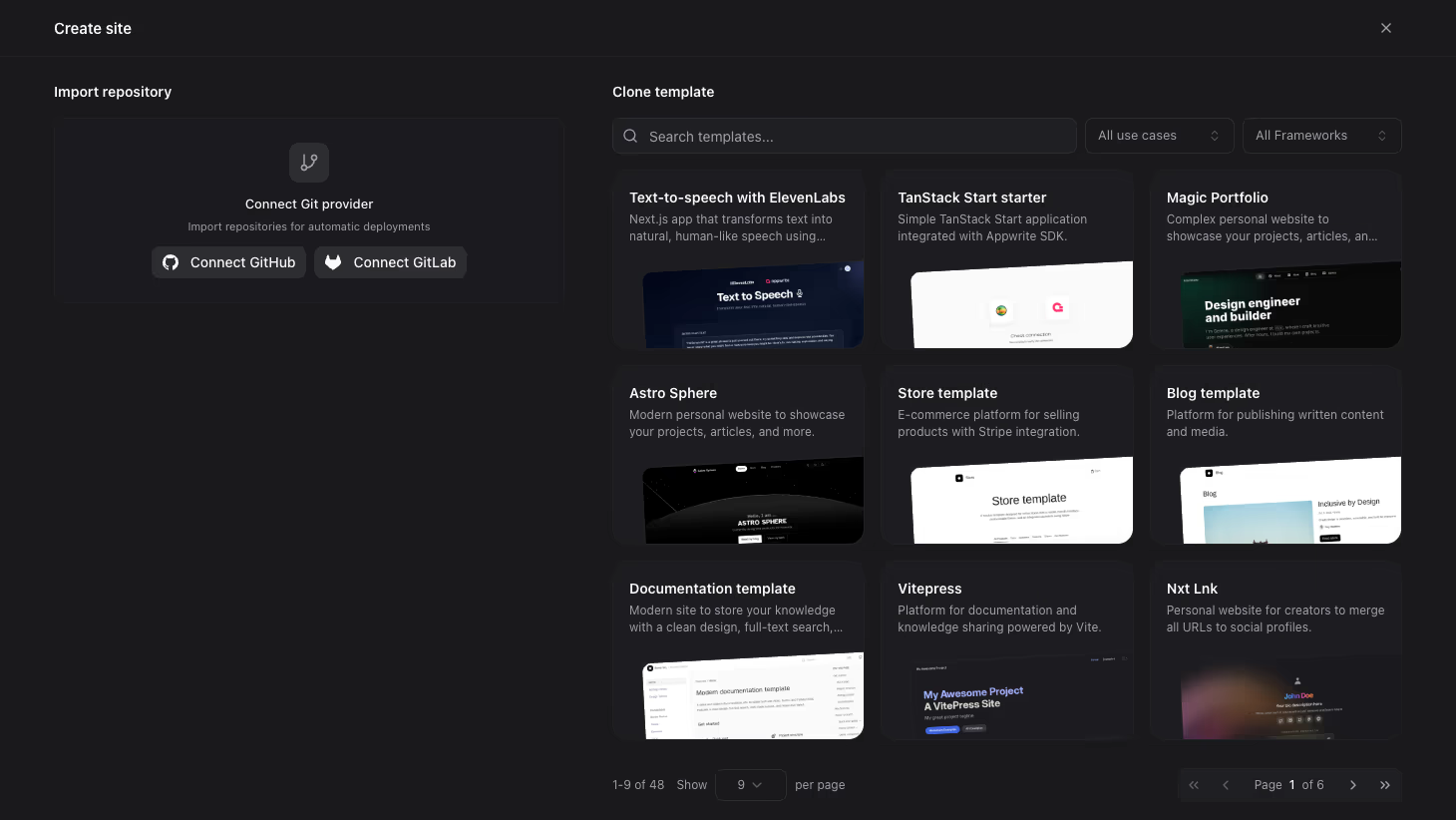 site-templates