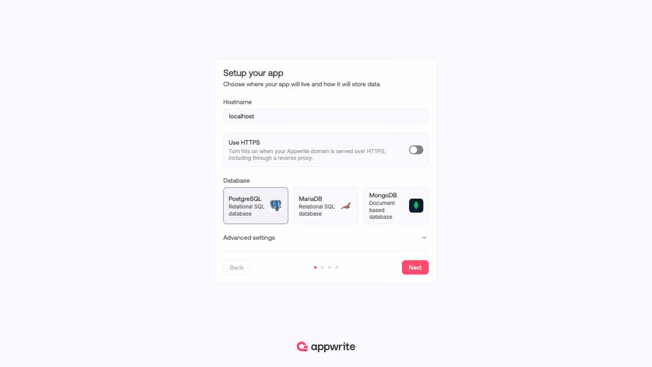Setup your app
