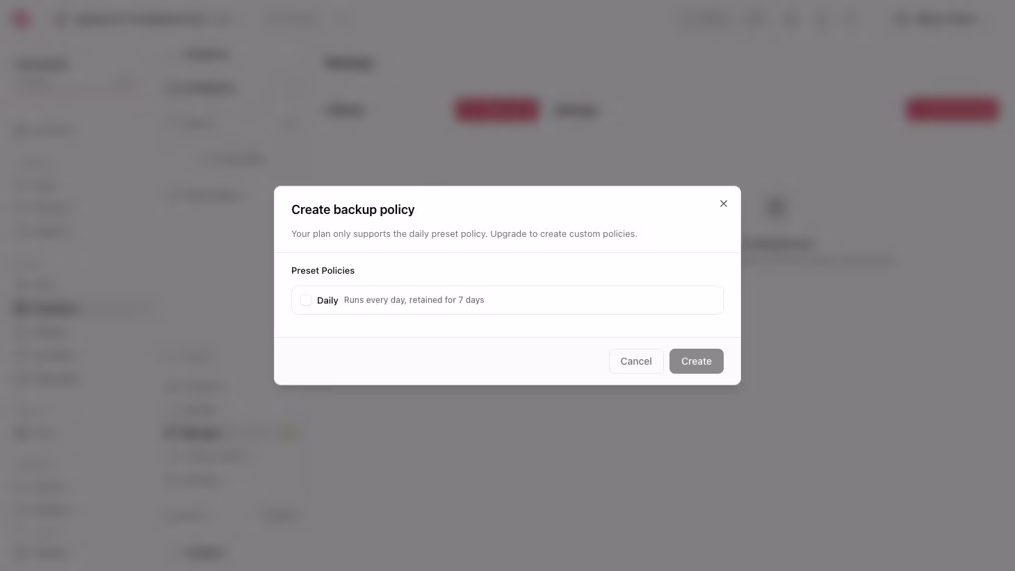 Pro plan policy