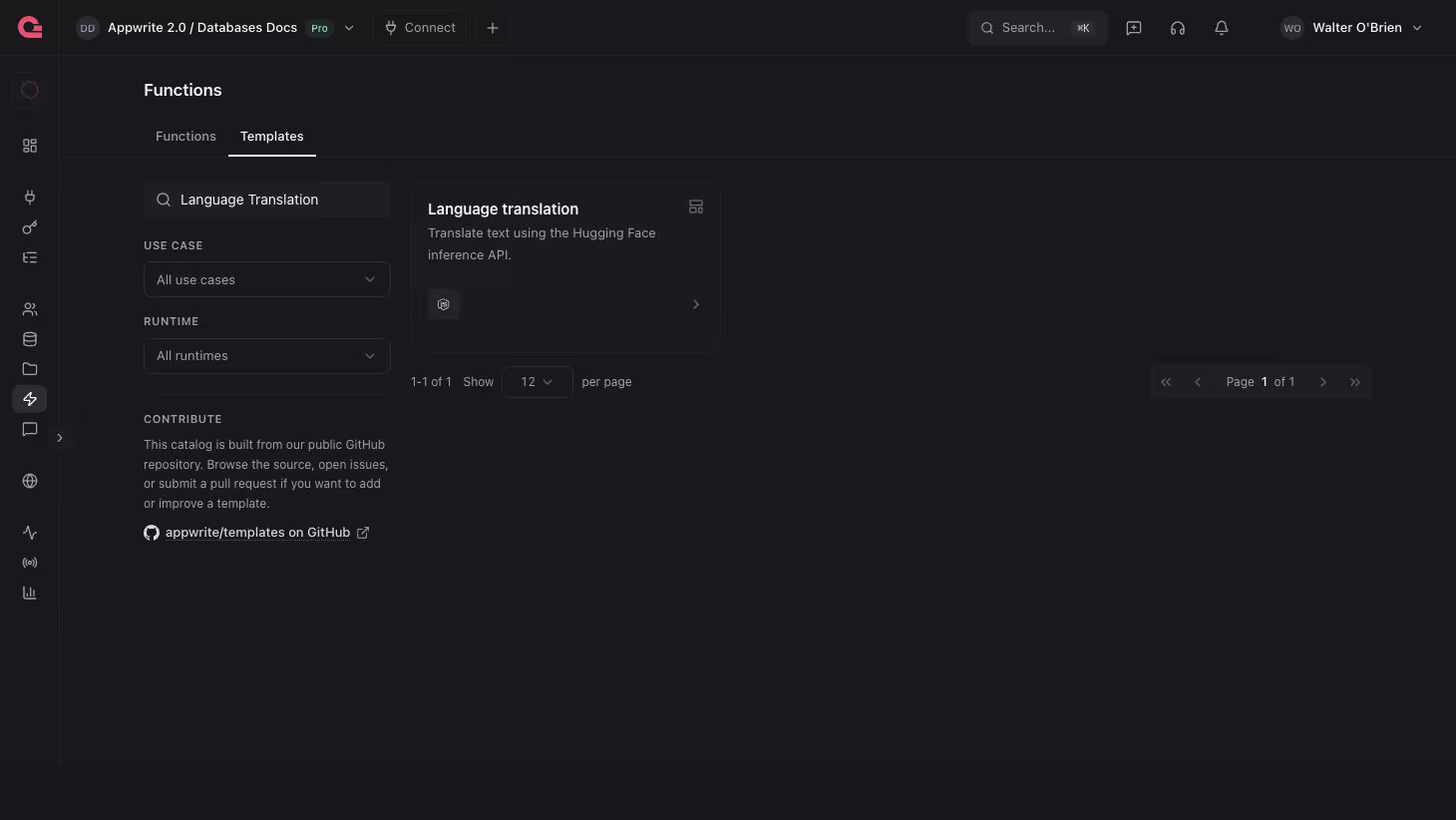 Function template
