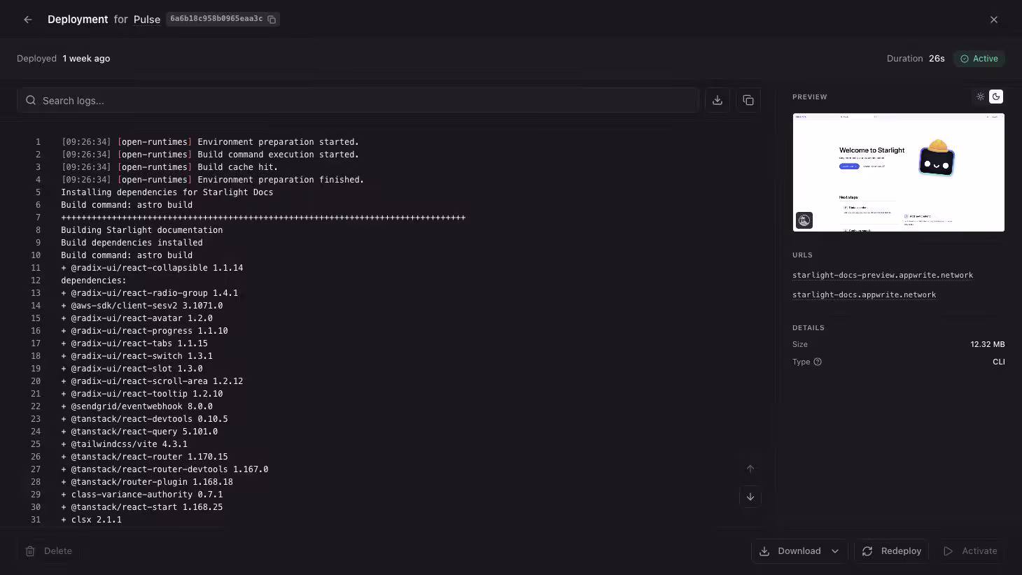 Configure site details